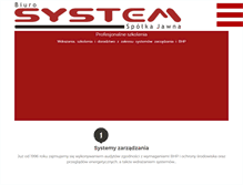 Tablet Screenshot of biuro-system.com